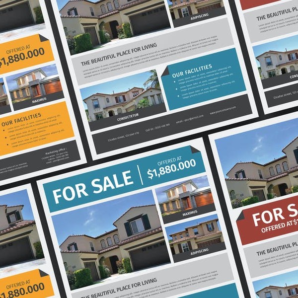 real estate sell sheets