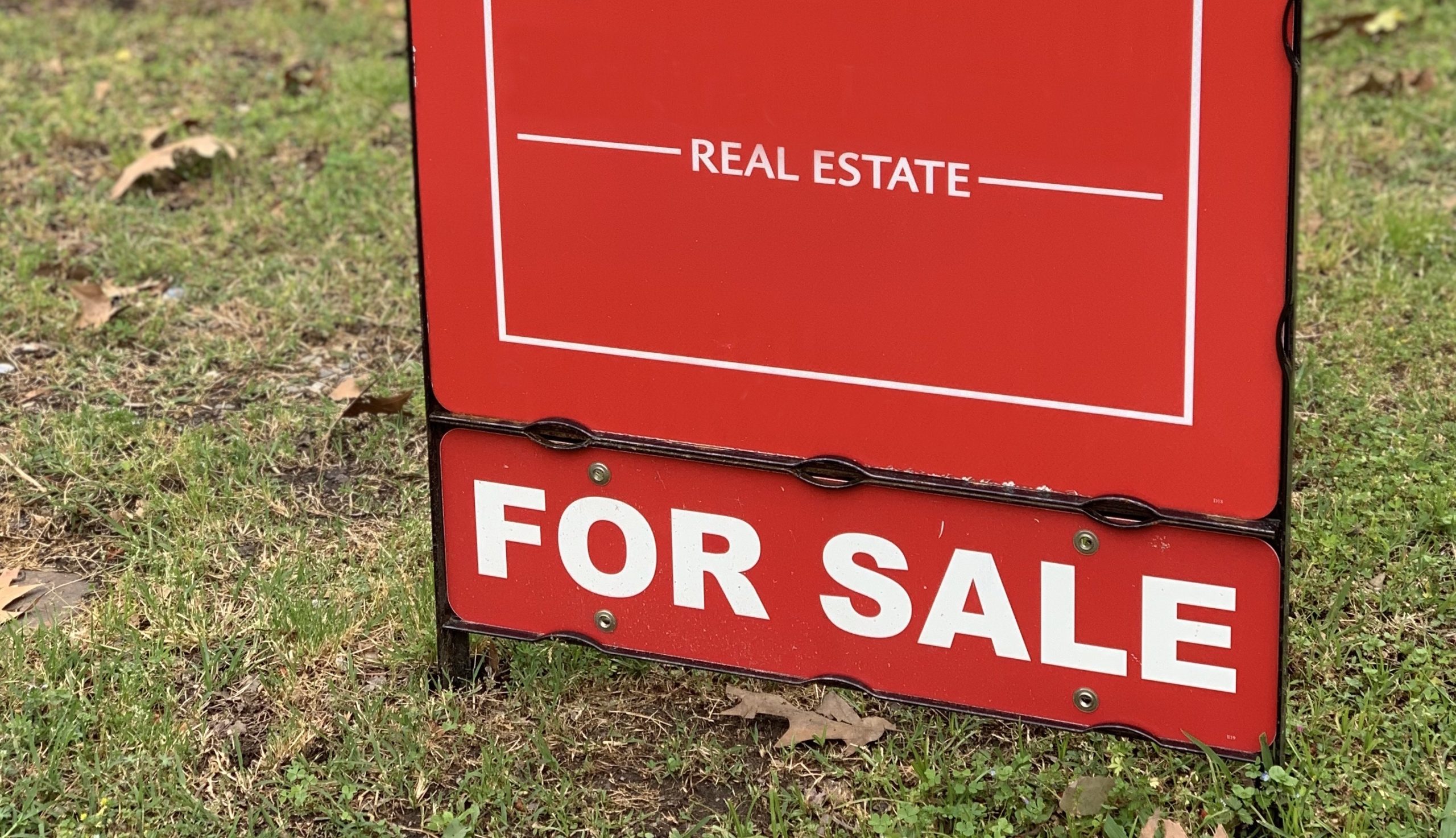 real estate signage